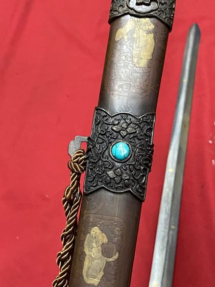 ดาบตรง ลายกระไหล่เงินA4 รูปที่ 15