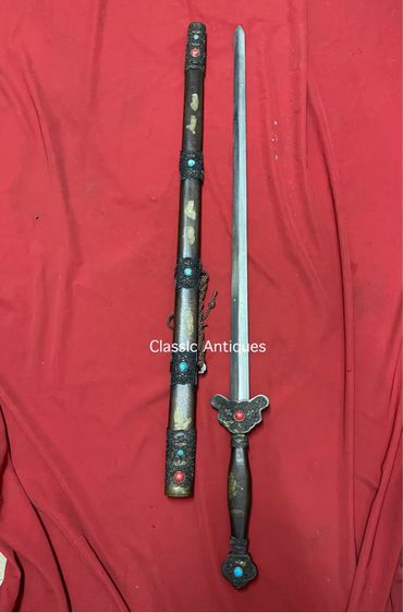 ดาบตรง ลายกระไหล่เงินA4 รูปที่ 2