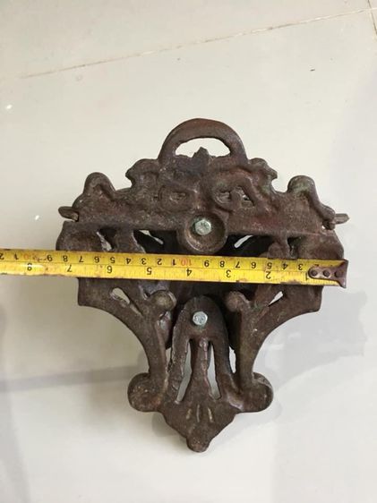 ฐานโชว์ หน้ายักษ์ เหล็กหล่อสะสม รูปที่ 7