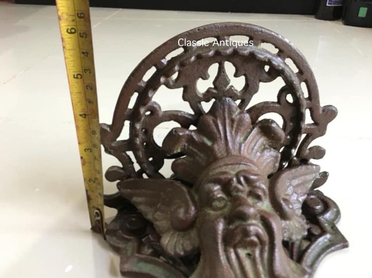 ฐานโชว์ หน้ายักษ์ เหล็กหล่อสะสม รูปที่ 5