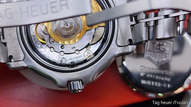 Tag heuer S6000 หลักตัวเลขรุ่นสุดท้าย  Auto Chronometer kingsize รูปที่ 7