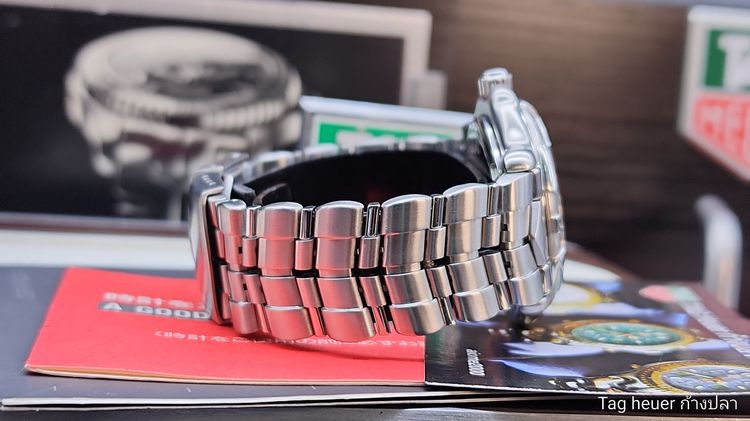 Tag heuer S6000 หลักตัวเลขรุ่นสุดท้าย  Auto Chronometer kingsize รูปที่ 6