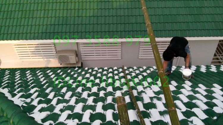 เรามีบริการรับทำเหมาทำสีอาคาร-บ้าน-กันรั่วซึมดาดฟ้า รูปที่ 11