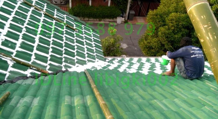 เรามีบริการรับทำเหมาทำสีอาคาร-บ้าน-กันรั่วซึมดาดฟ้า รูปที่ 9