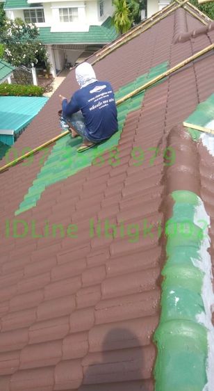 เรามีบริการรับทำเหมาทำสีอาคาร-บ้าน-กันรั่วซึมดาดฟ้า รูปที่ 16