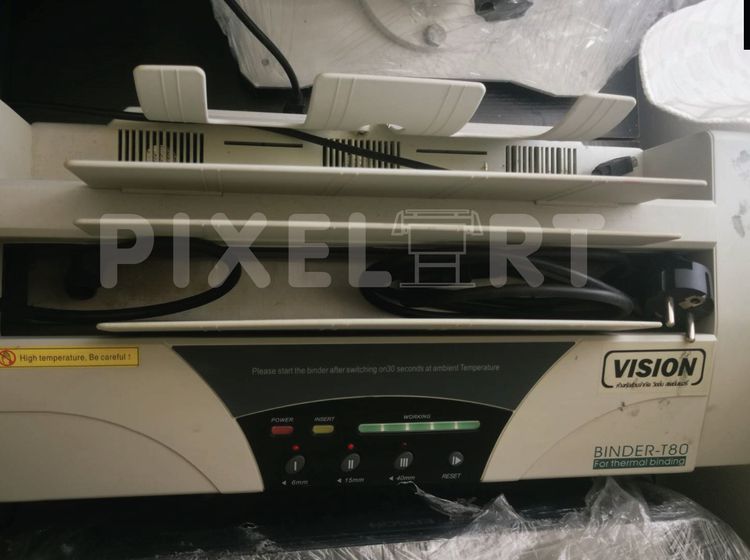 ชุดเครื่องสกรีนเสื้อ แก้ว จาน หมวก รุ่น 4in1 พร้อมเครื่องเข้าเล่มสันกาว รูปที่ 5