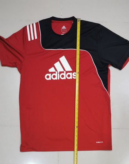 เสื้อเชิ้ต Adidas ดำ แดง รูปที่ 9