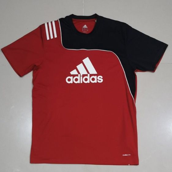 เสื้อเชิ้ต Adidas ดำ แดง รูปที่ 1