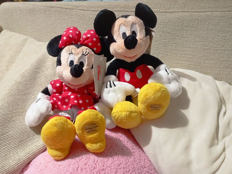 ตุ๊กตามิกกี้และมินนี่ Mickey Minny Mouse ของ Disney รูปที่ 2