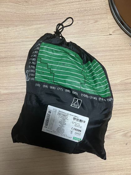 เข็มขัดนิรภัยแบบเต็มตัว (Full Body Harness) 2 ตะ ขอ MSA รูปที่ 7