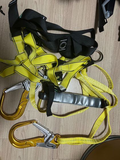 เข็มขัดนิรภัยแบบเต็มตัว (Full Body Harness) 2 ตะ ขอ MSA รูปที่ 6