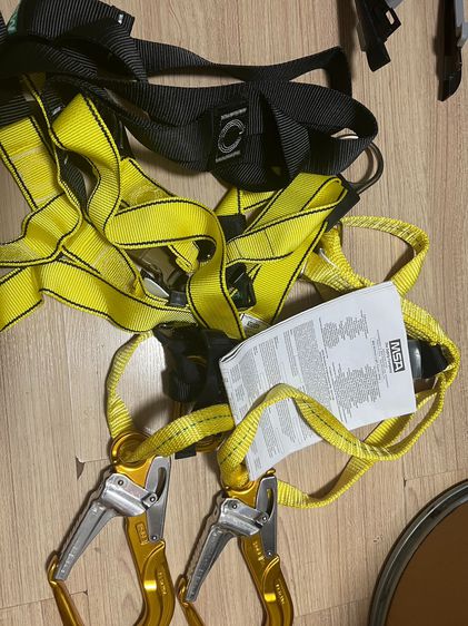 เข็มขัดนิรภัยแบบเต็มตัว (Full Body Harness) 2 ตะ ขอ MSA รูปที่ 3