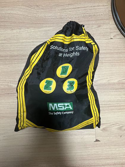 เข็มขัดนิรภัยแบบเต็มตัว (Full Body Harness) 2 ตะ ขอ MSA รูปที่ 2