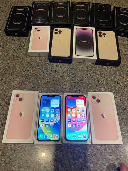 ขายไอโฟน13สีใหม่สีPink128กิ๊กมีกล่องอีมี่ตรงไร้รอยตกแบต100ใช้งานดีถูกๆมากๆ รูปที่ 8