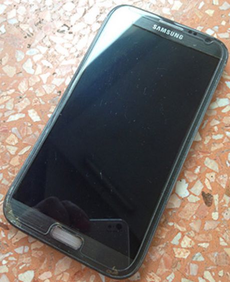 Samsung Galaxy Note 2 สีดำ เครื่องศูนย์ รูปที่ 1