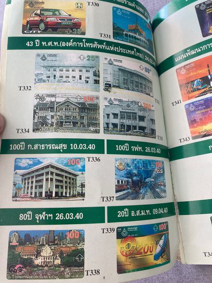 หนังสือบัตรโทรศัพท์ไทย รูปที่ 4