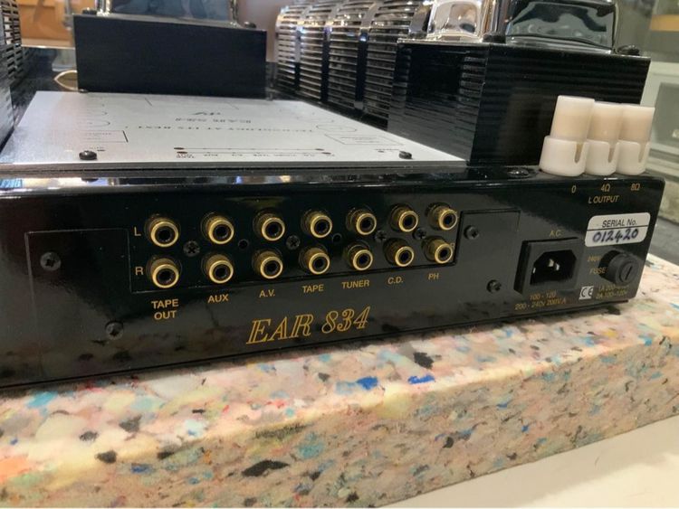 ขายอินติเกรตแอมป์หลอดไฮเอนด์ตัวเทพ สภาพงาม กล่องครบ EAR 834 Tube EL34 Push-Pull integrated amplifiers made in England 🏴󠁧󠁢󠁥󠁮󠁧󠁿  รูปที่ 9