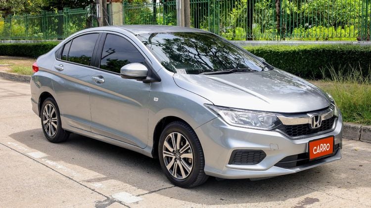 Honda City 2018 1.5 V Sedan เบนซิน ไม่ติดแก๊ส เกียร์อัตโนมัติ เทา รูปที่ 1
