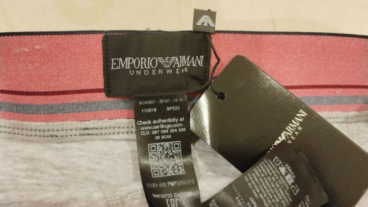 กางเกง boxer emporio armani ของแท้ size S  รูปที่ 4