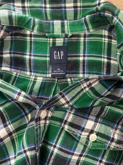 🌈เสื้อเชิ้ต แบรนด์ Gap(แก๊ป) แบรนด์แท้💯แบรนด์ดัง💯🌈 รูปที่ 4