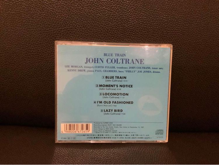ขายแผ่นซีดีแจ๊ส อัลบั้มBlue Note ยอดเยี่ยมตลอดกาล by Rudy Van Gelder  John Coltrane  Blue Train Cd ส่งฟรี รูปที่ 3