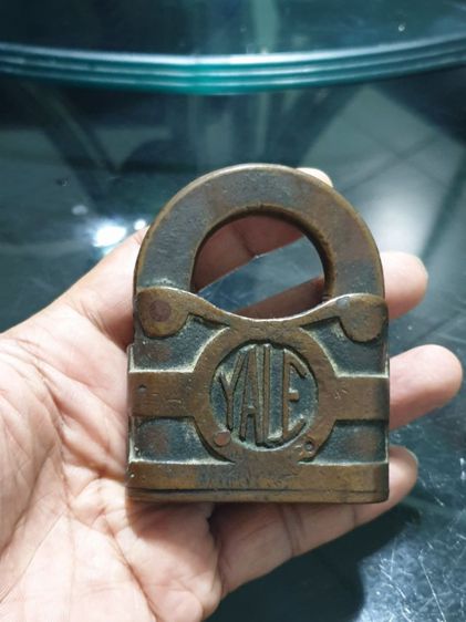 แม่กุญแจเก่า ผลิตจากประเทศอังกฤษ เก่าตามสภาพ ไม่มีลูกกุญแจ รูปที่ 7