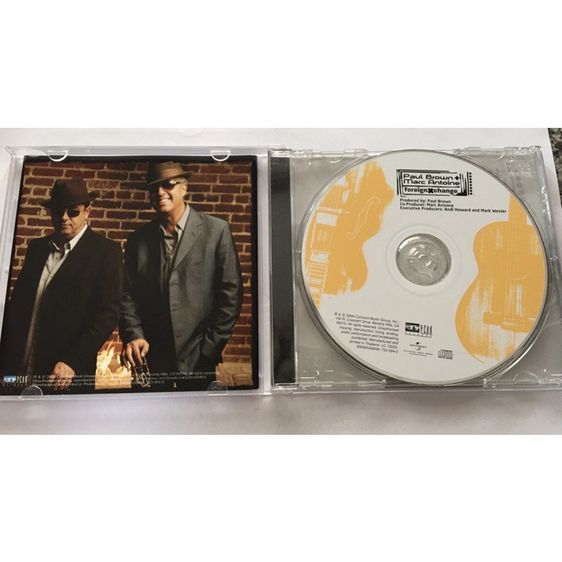 CD แผ่นแท้  เพลง Paul Brown and Marc Antoine Album Foreign exchange แผ่นแท้ รูปที่ 3