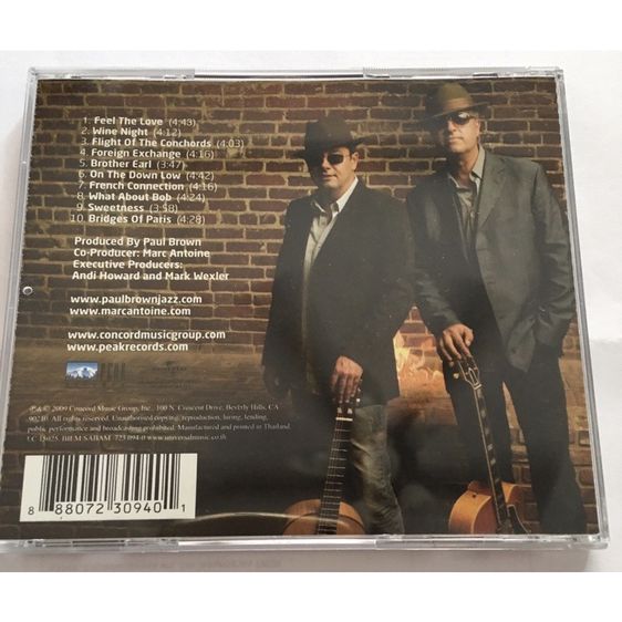 CD แผ่นแท้  เพลง Paul Brown and Marc Antoine Album Foreign exchange แผ่นแท้ รูปที่ 2