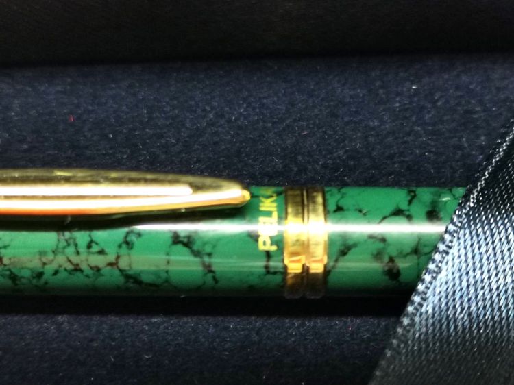 ปากกา Pelikan Rollerball Pens Germanyดีไซน์ลายหินอ่อนสีเขียว มันวาว รูปที่ 7