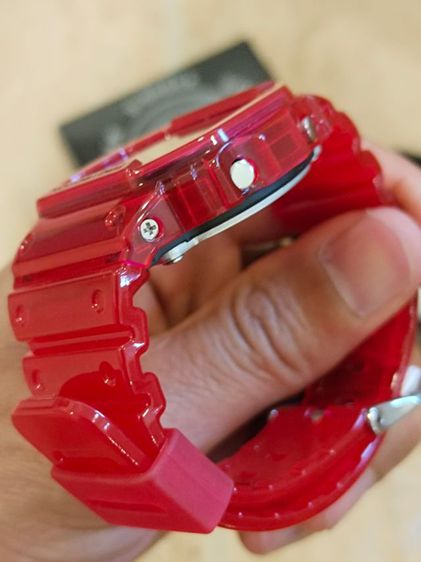 นาฬิกา casio รุ่น dw-5600sb-4dr 3229 สีแดง ของแท้ รูปที่ 12