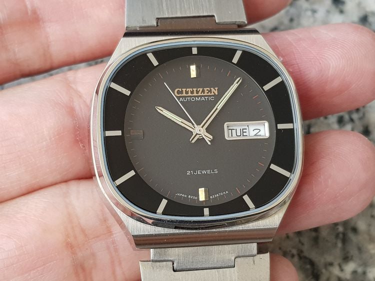 นาฬิกา Citizen Automatic จากปี 1970s สภาพเก่าเก็บ ราคาเรือนละ 3850 บาท รูปที่ 5