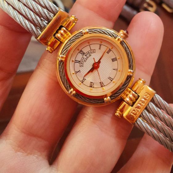 นาฬิกามือสอง Louis Morais ระบบถ่าน สภาพสวย ข้อมือ 15cm. รูปที่ 10