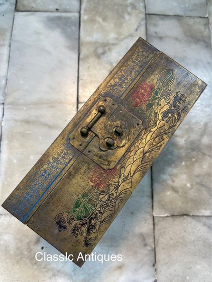 หีบ กล่อง เพลงทองเหลืองสะสม รูปที่ 7