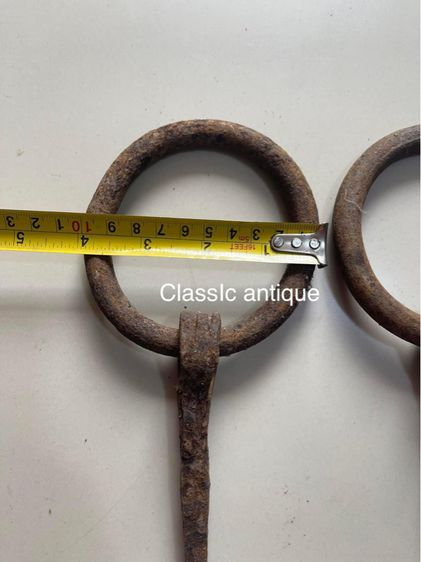 มือจับประตู บ้านทรงไทย เก่าสะสม รูปที่ 3