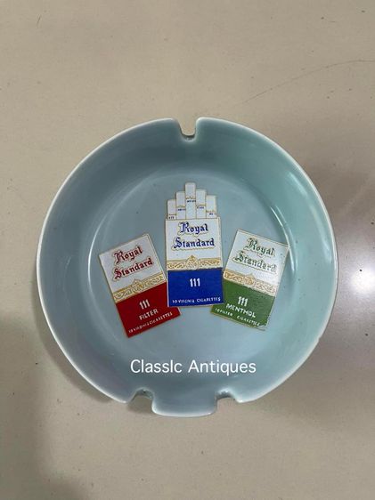 ที่เขี่ย กระเบื้องโบราณ รูปที่ 2