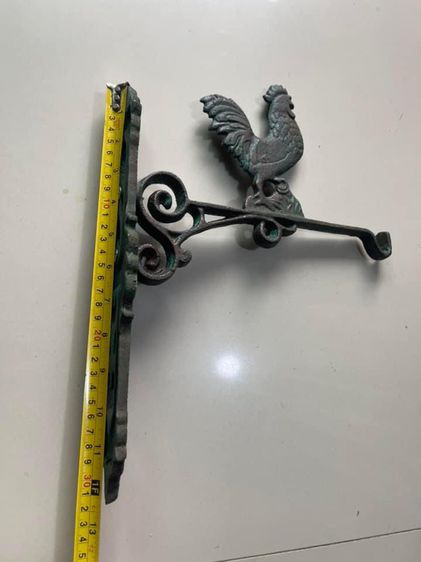 เหล็กฉากไก่ ใหญ่ แขวนตะเกียงสะสม รูปที่ 2