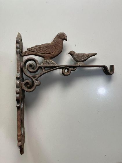 เหล็กฉาก นกใหญ่ แขวนตะเกียงสะสม รูปที่ 4