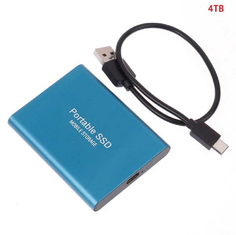 ✅ ขายดี ฮาร์ดดิสก์พกพา Portable SSD 4TB Mobile Storage ขนาดเล็ก กะทัดรัด รูปที่ 11