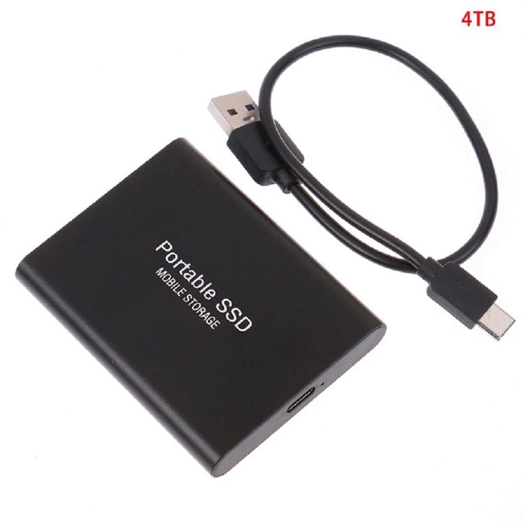 ✅ ขายดี ฮาร์ดดิสก์พกพา Portable SSD 4TB Mobile Storage ขนาดเล็ก กะทัดรัด รูปที่ 9