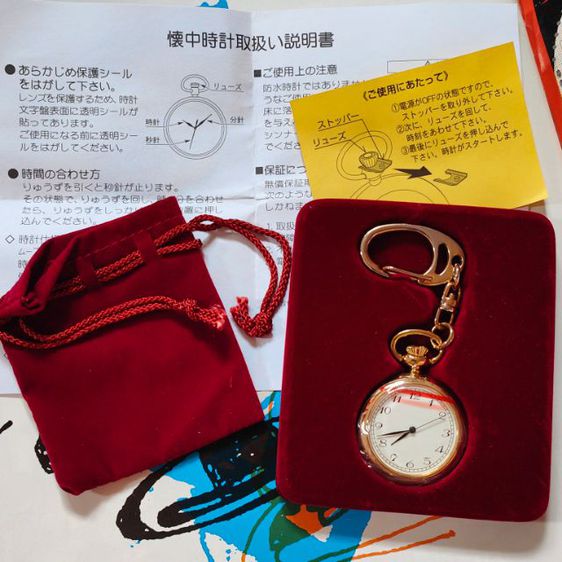 นาฬิกาพกญี่ปุ่น ไม่ผ่านการใช้งาน พร้อมกล่อง รูปที่ 3