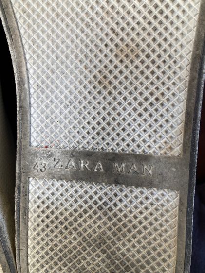Zara sneaker  รองเท้าหนังผ้าใบ  รูปที่ 9