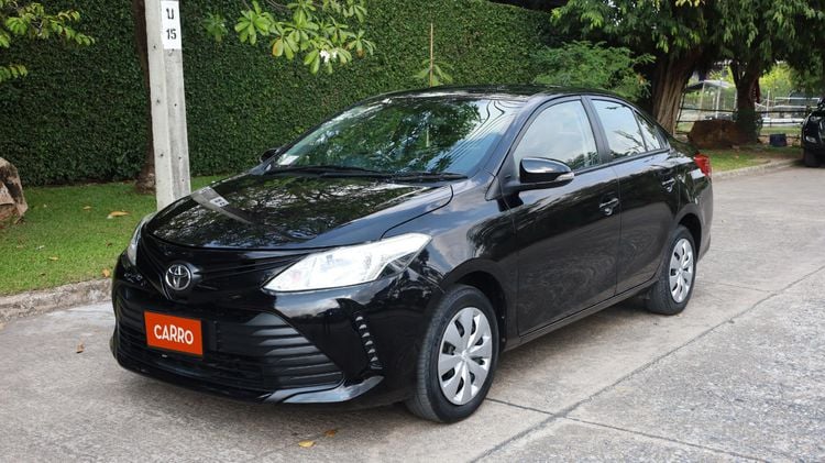 Toyota Vios 2017 1.5 J Sedan เบนซิน ไม่ติดแก๊ส เกียร์อัตโนมัติ ดำ รูปที่ 3