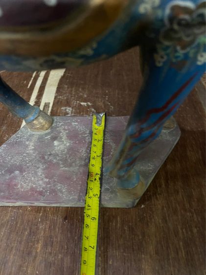 ม้าดินเผาเคลือบคู่ใหญ่ สะสมA2 รูปที่ 15