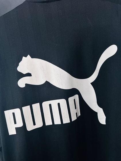 เสื้อวอร์มสีดำ แบรนด์ Puma vintage รูปที่ 10