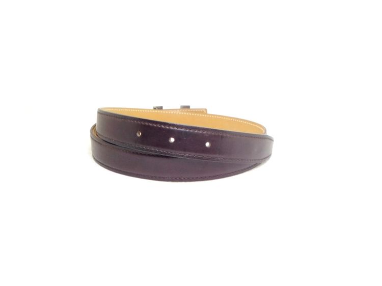 เข็มขัด Hermes Mini Constance belt (chocolat-gold) sz 75 30 มือ 2 ของแท้ รูปที่ 3