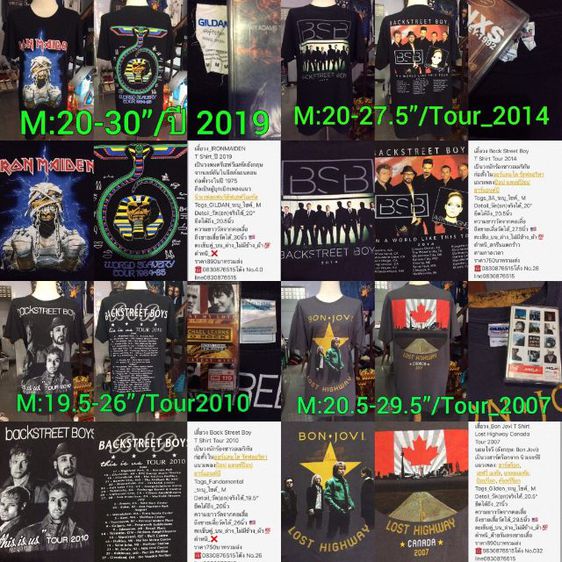 เสื้อวง Vintage Slipknot T Shirt รูปที่ 14