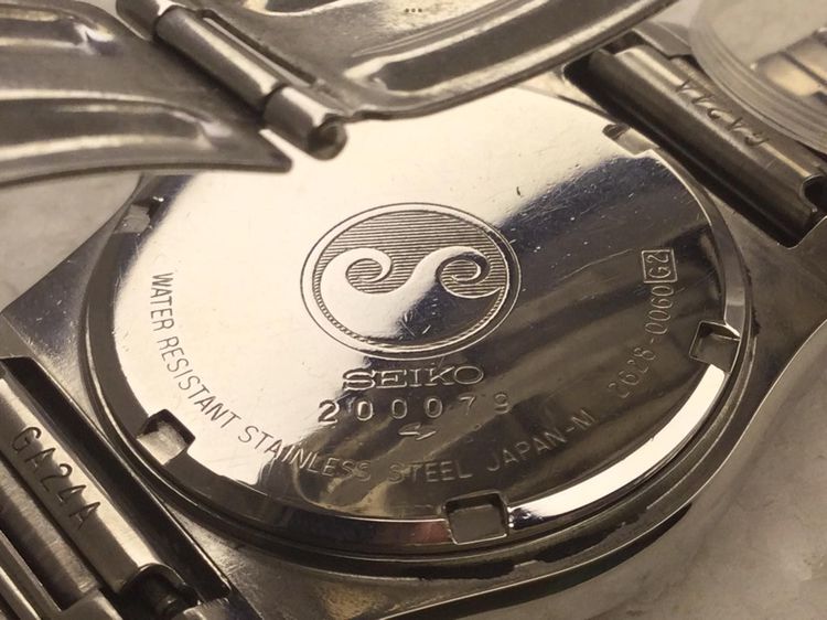 Vintage Seiko Silver Wave  Men’s Quartz Watch Ref 2628-0060 Dated 1982 2เข็มครึ่ง ล้างเครื่อง เช็คระบบ ทำกันน้ำใหม่ รูปที่ 10