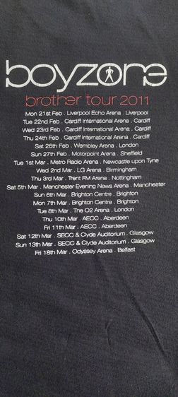 เสื้อวง Boy Zone
T Shirt BrotherTour 2011 รูปที่ 7