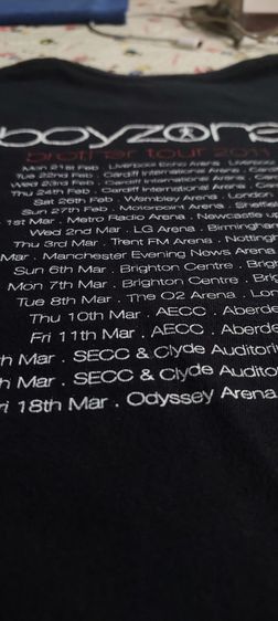 เสื้อวง Boy Zone
T Shirt BrotherTour 2011 รูปที่ 6