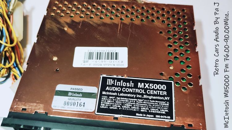เครื่องเสียงรถยนต์ McIntosh MX5000 รูปที่ 4